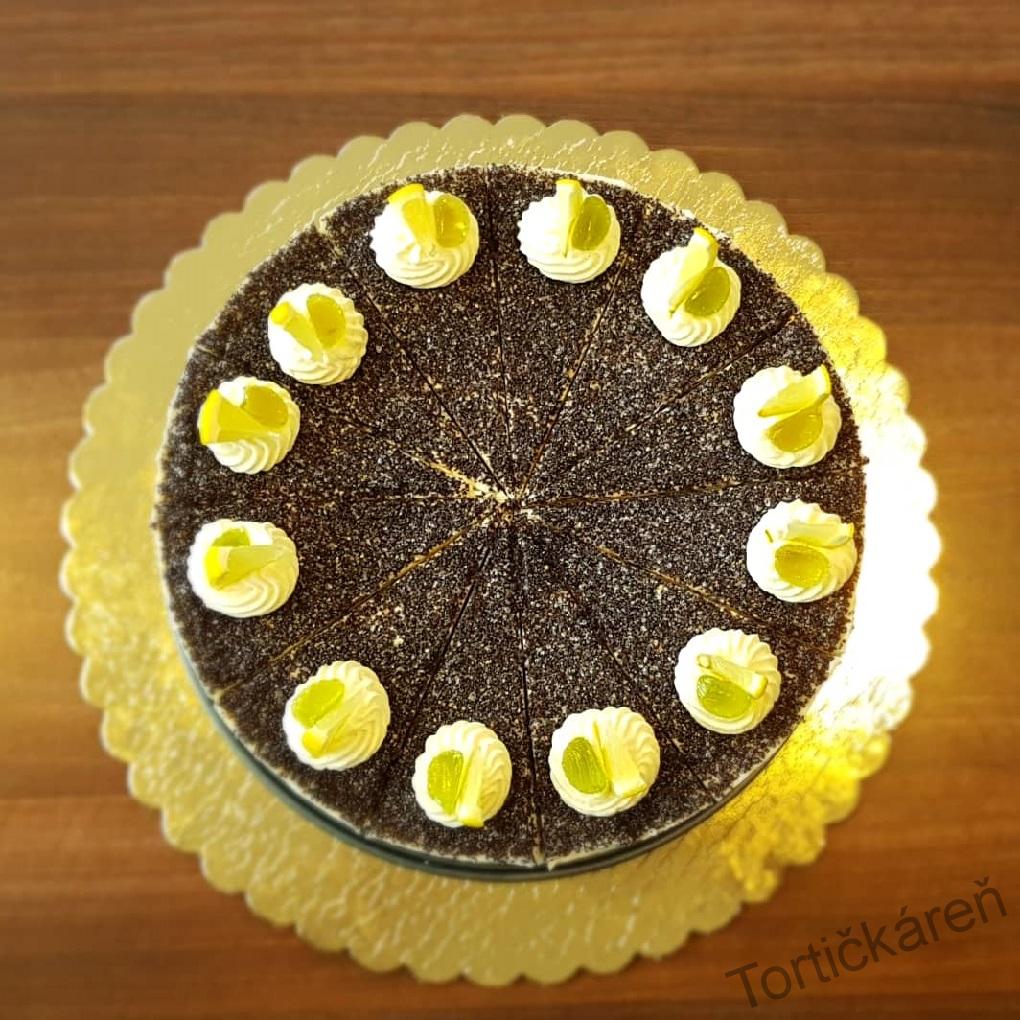Makovo-citrónová torta