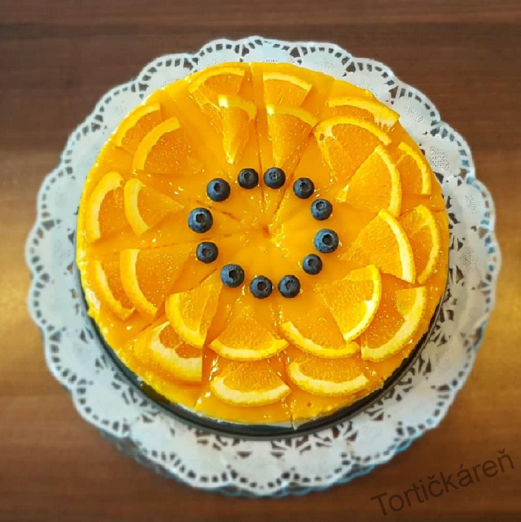 Sunquick torta pomarančová