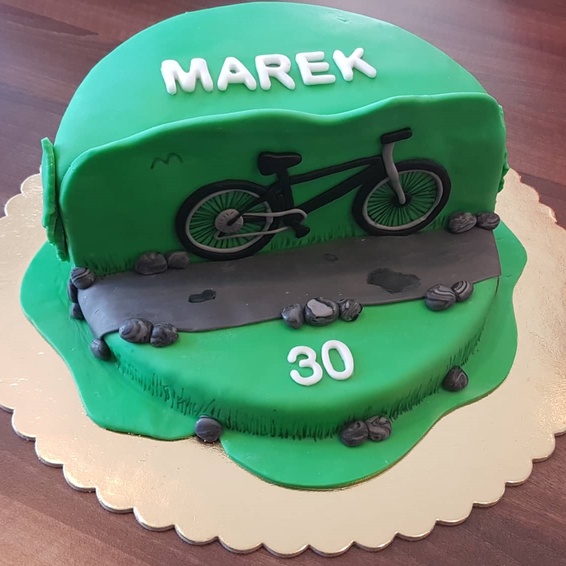 Torta s bicyklom
